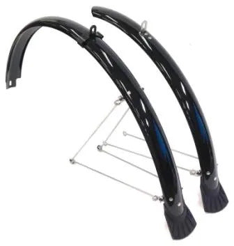 Flinger Bicycle Mudguard Front & Rear Set for 700c Wheel