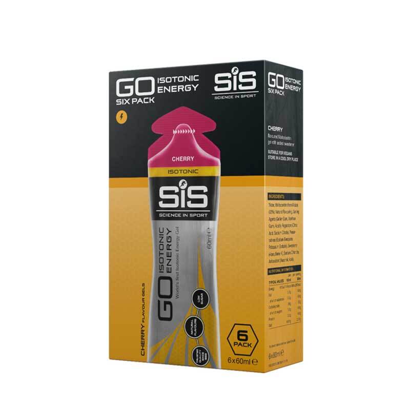 Science In Sport GO Isotonic Energy Gel - 6 Pack [Flavour: Cherry]