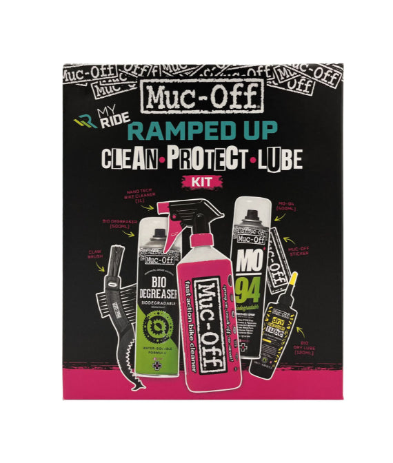 Muc-Off Kit Ramped Up Clean - Protect - Lube
