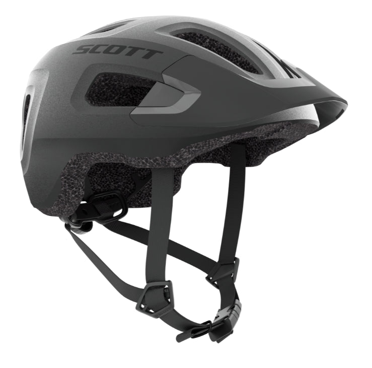 Scott Junior Supra Bicycle Helmet - Black 45-50cm