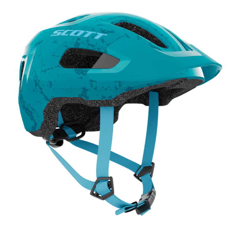 Scott Junior Supra Bicycle Helmet - Blue 45-50cm