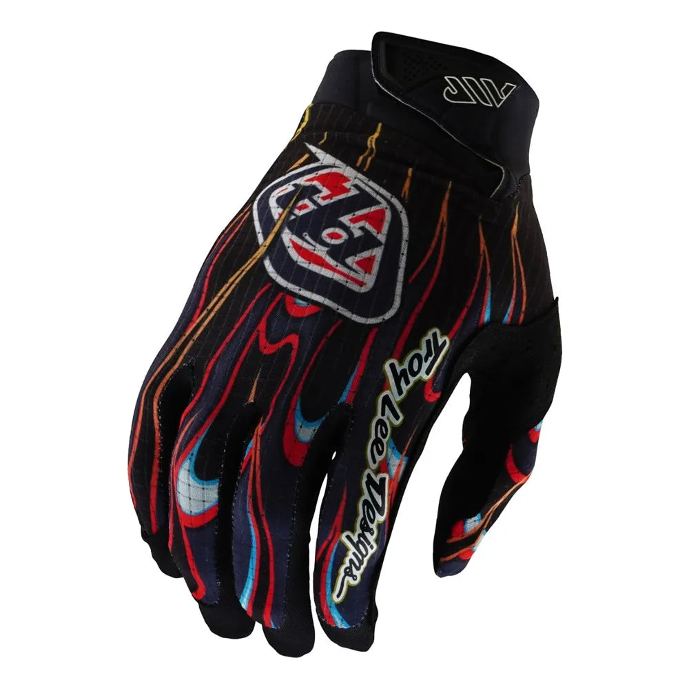 Troy Lee Designs 25.1 Youth Air Glove Torched Black/Red [Size: L]