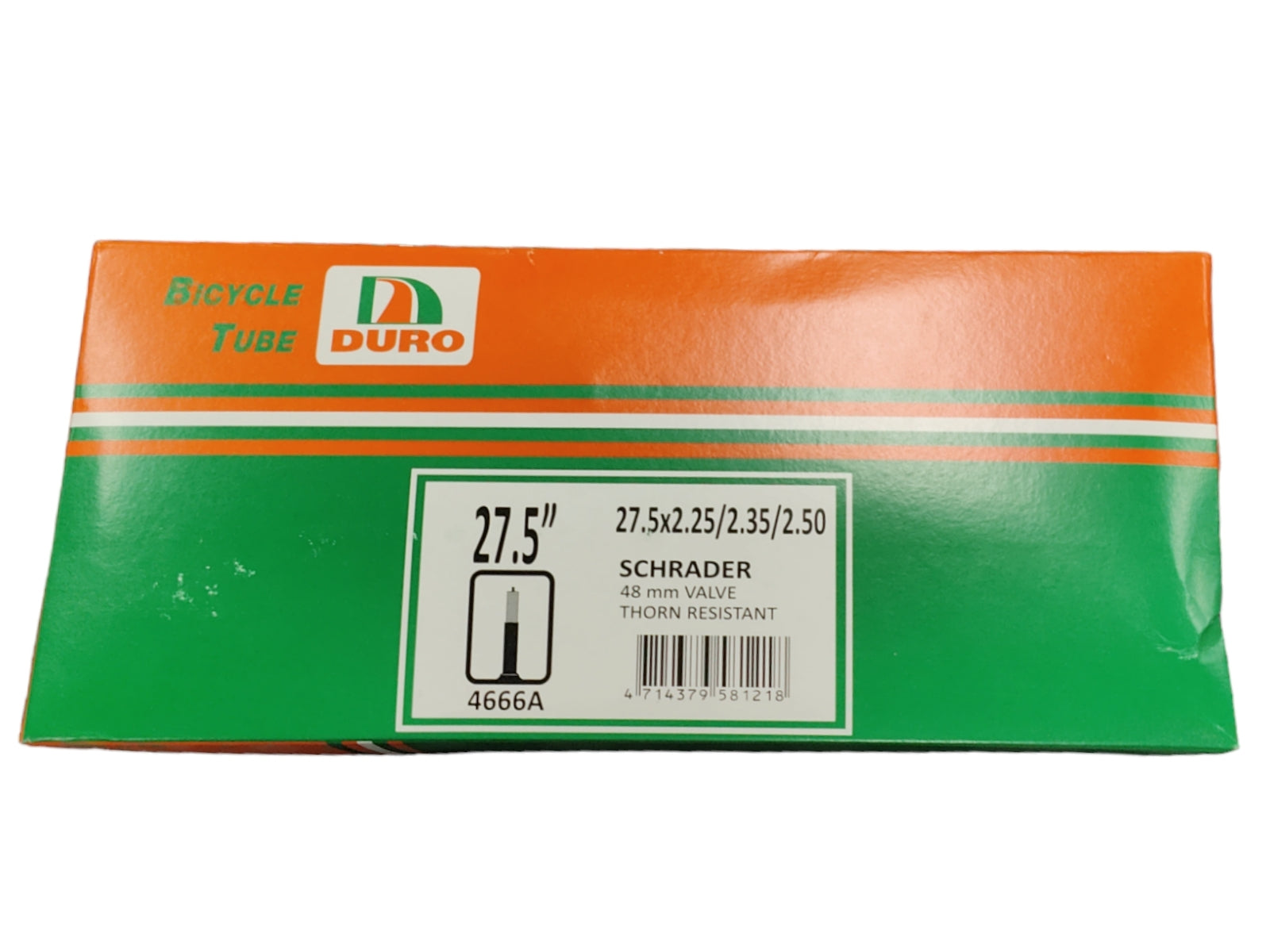 Duro Thorn Resistant Tube 27.5 X 2.25-2.50 Schrader Valve 48mm