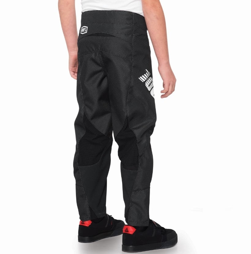 100% R-Core Youth Pants [Colour: Black] [Size: 24]