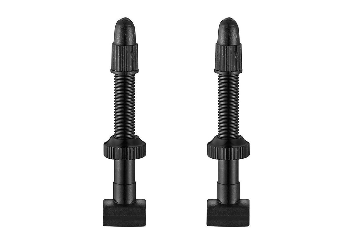 Giant Tubeless Valve Stem x 2 [Colour: Black] [Size: 30mm]