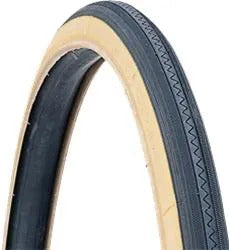 Duro HF-156B 27" x 1" (2.54cm) Tyre Black w Gum Wall & Speed Tread (25-630)