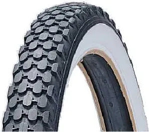 Duro Black/White Cruiser Tyre 24 x 2.125