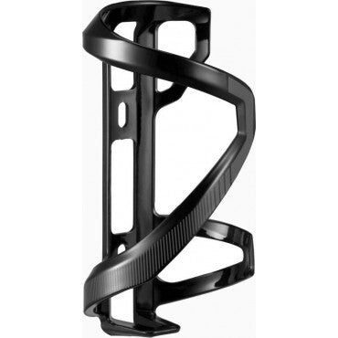 Giant Airway Sport Sidepull Right Bottle Cage - Black Matt/Gloss Black