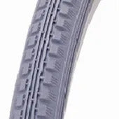 24 x 1.3/8" Duro Wheelchair Tyre - Grey - Non-Marking