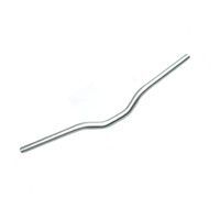 HANDLEBAR 25.4mm, 68cm Wide, 40mm Rise, Alloy SILVER