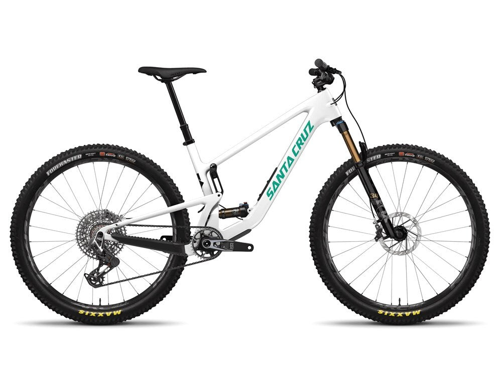 2024 Santa Cruz Tallboy 5 CC X0 AXS-Kit Dual Suspension MTB [Size: S] [Colour: Gloss White]