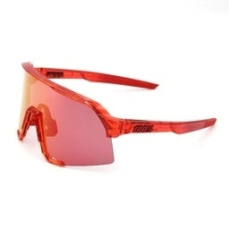 100% S3 Limited Edition Peter Sagan Sunglasses [Lens Colour: New HiPER Red Mirror] [Frame Colour: Translucent Red]