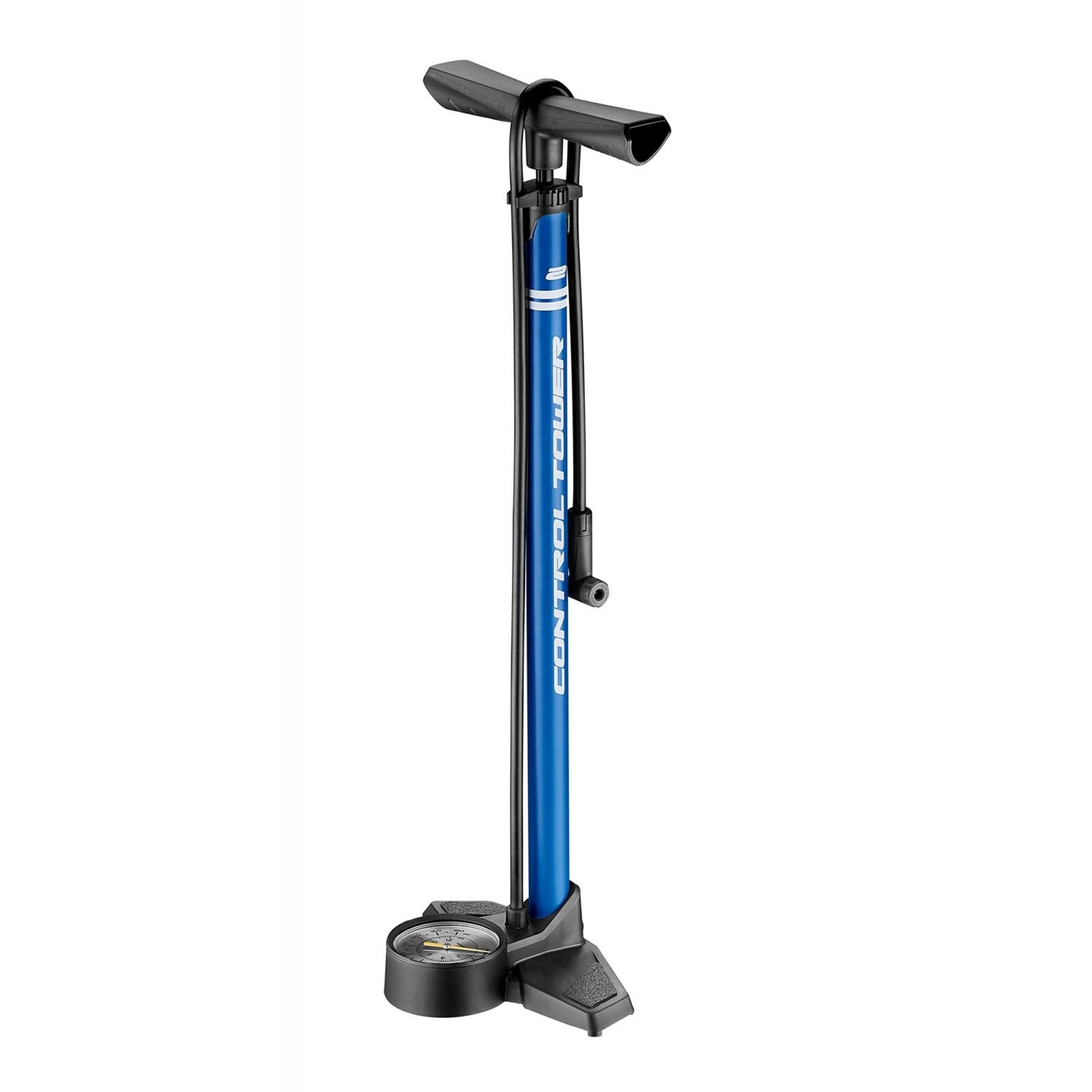 Giant Control Tower 2 Floor Pump Blue