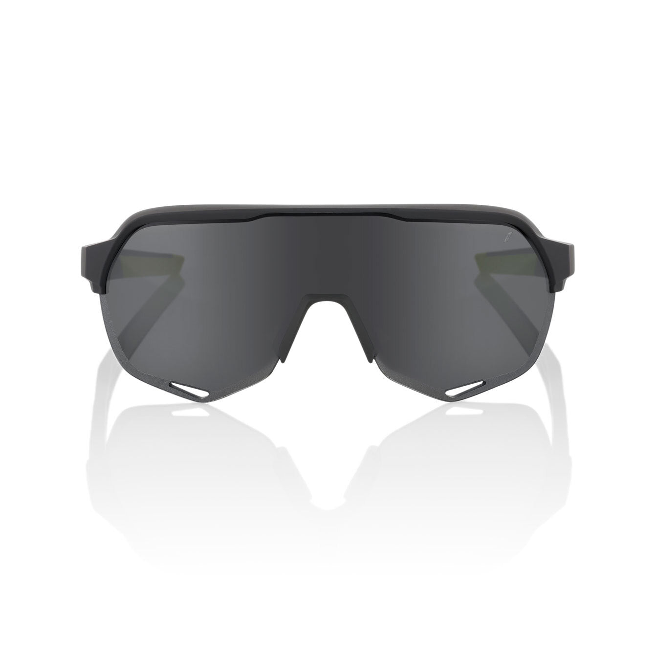 100% S2 Sunglasses - Soft Tact Cool Grey - Smoke Lens