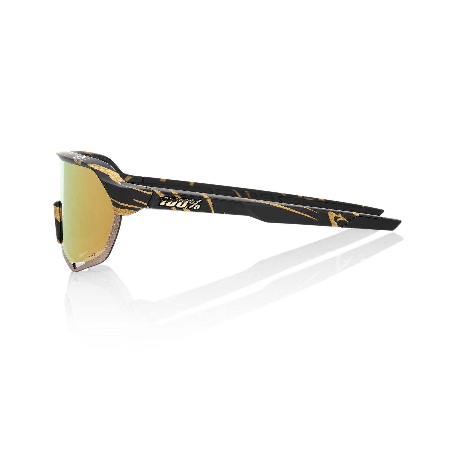 100% S2 Sunglasses - Peter Sagan Limited Edition - Metallic Gold Flake - HiPER Gold