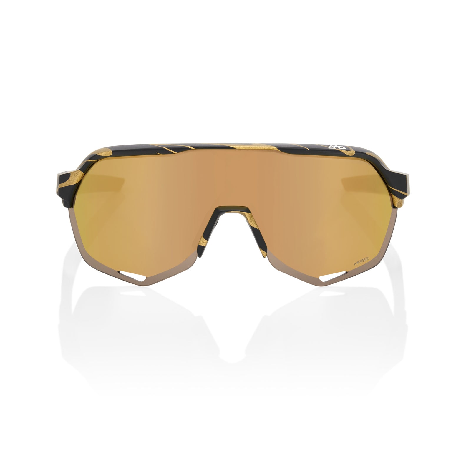 100% S2 Sunglasses - Peter Sagan Limited Edition - Metallic Gold Flake - HiPER Gold