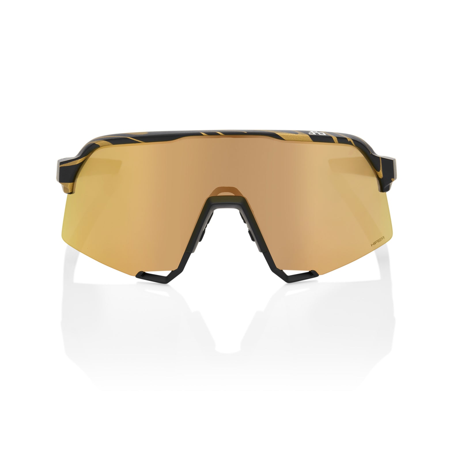 100% S3 Sunglasses - Peter Sagan Limited Edition - Metallic Gold Flake - HiPER Gold
