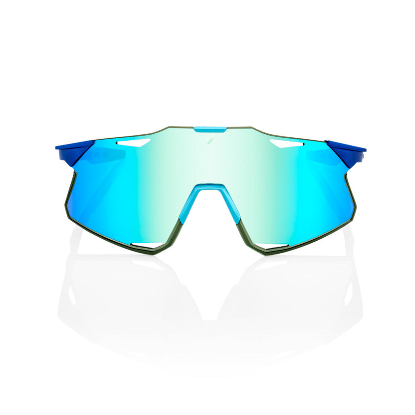 100% Hypercraft - Matte Metallic Into the Fade - Blue Topaz Multilayer Mirror Lens