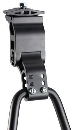 Kickstand 24-28 Adjustable, Centre Mount, Alloy, Double Leg [Colour: Black] 