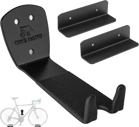Bicycle Wall Hanger (w/additional wheel supports)
