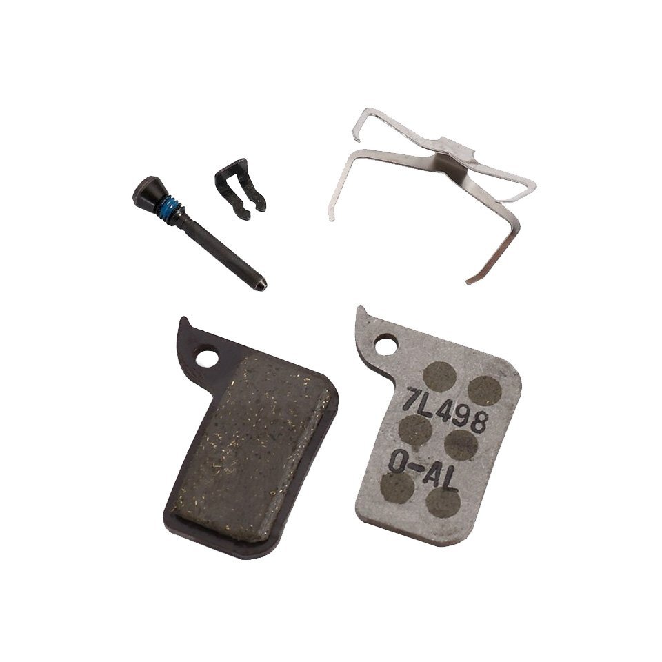 Sram Disc Brake Pads - Organic w Aluminium Backing Plate 
