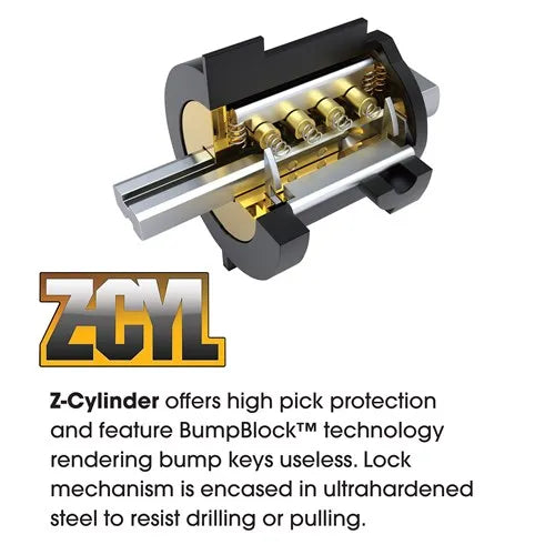 OnGuard 8029 Doberman Coil Key Lock 185m x 10mm