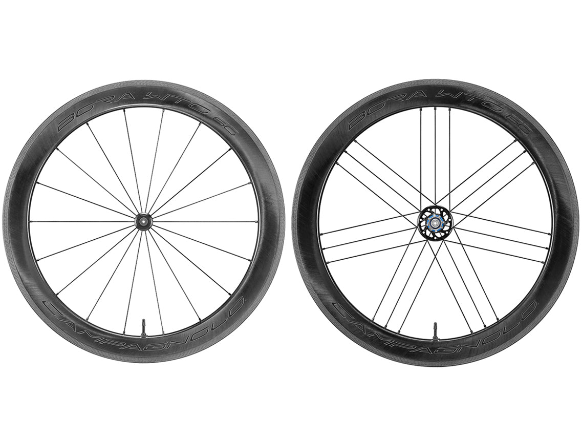 Campagnolo Bora WTO 60 Carbon Clincher - Dark Wheelset - Campagnolo Freehub
