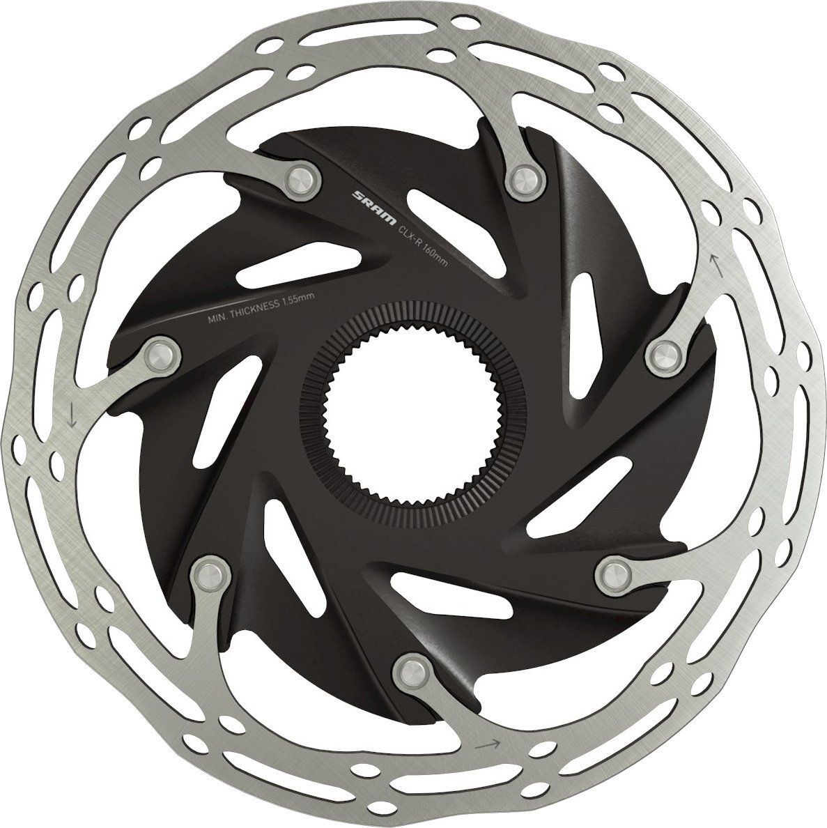 SRAM HS2 Centre Lock Disc Rotor Rounded [Size: 200mm]