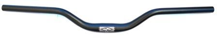Handlebar Alloy Black Matt Finish [Size: 31.8mm]