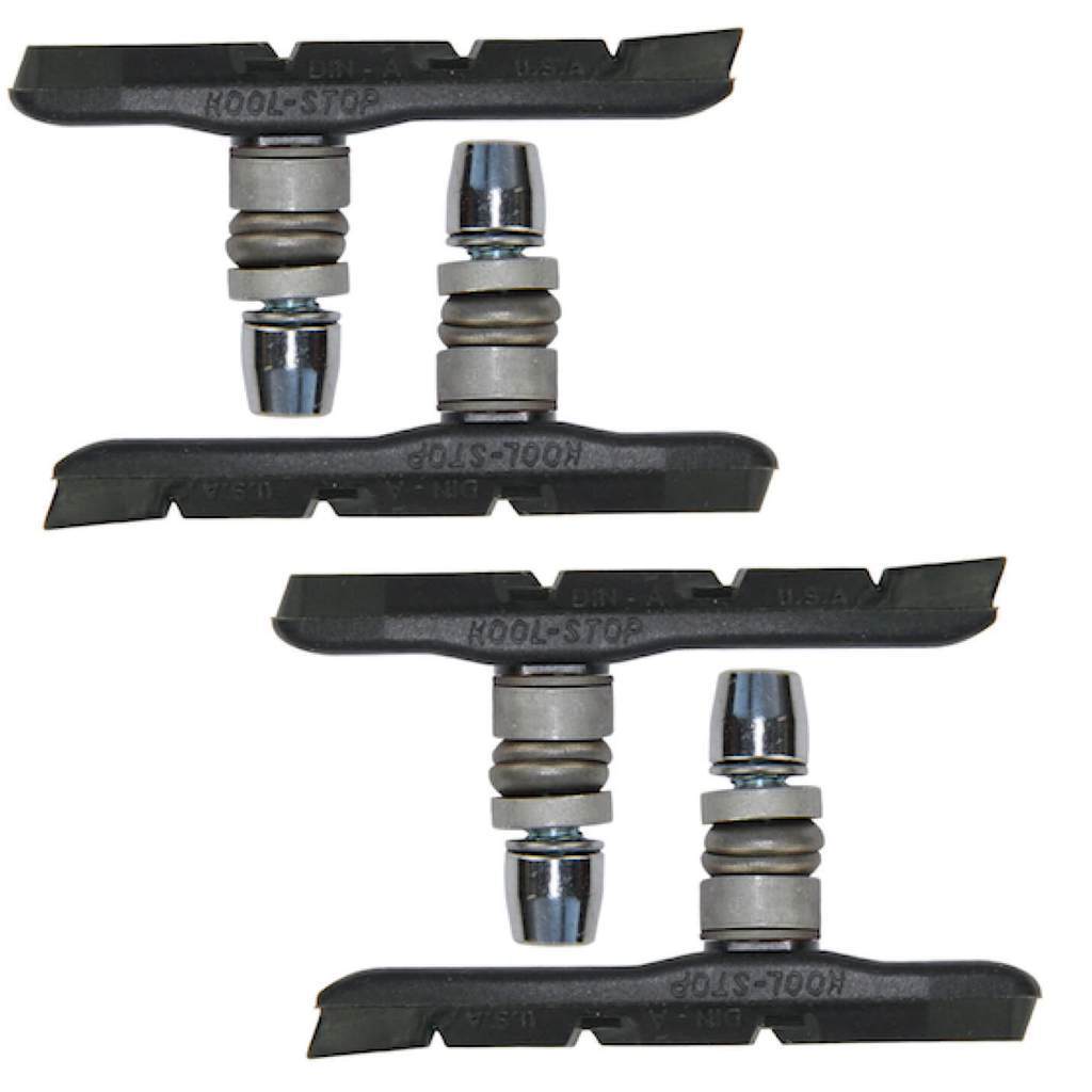 Kool Stop Brake Pads T-Line Threaded KSE2TB [Colour: Black]