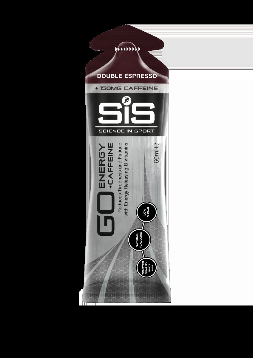 Science In Sport (SIS) GO Energy Gel+ Caffeine Single 60ml