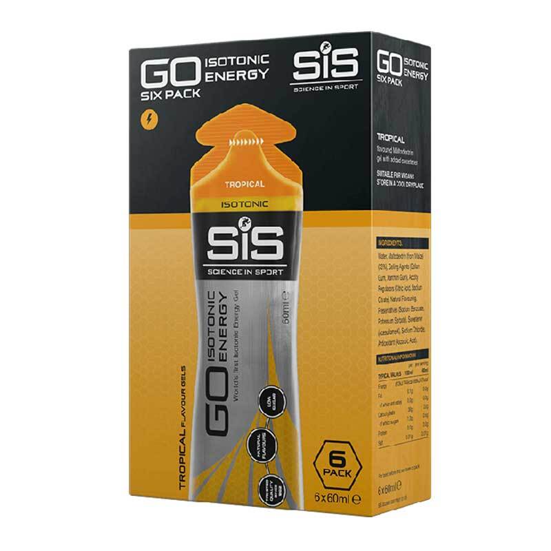 Science In Sport (SIS) GO Isotonic Energy Gel - 6 Pack