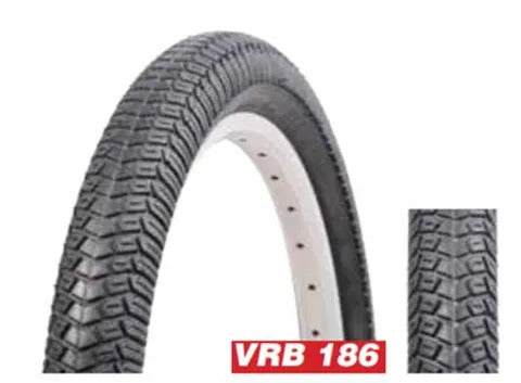 Six20 Tyre 20 x 1.95 BMX Freestyle - VRB 186 Black