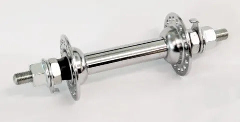 Front, Nutted, Chrome Steel 36H (5/16 Axle @ 100mm OLD)
