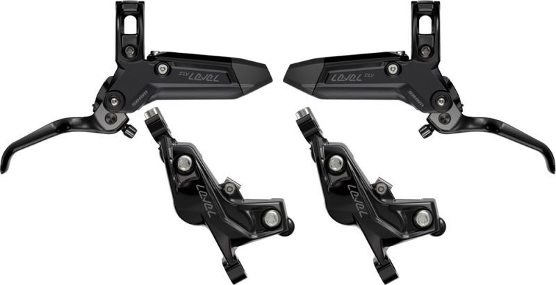 Sram Level Silver Stealth 4 Piston Brake Set