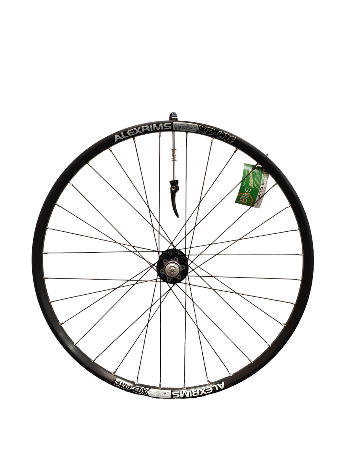 Alexrims XD Lite Alloy Front Wheel - 27.5" QR 100mm 6 Bolt Disc Sealed Novated Hub