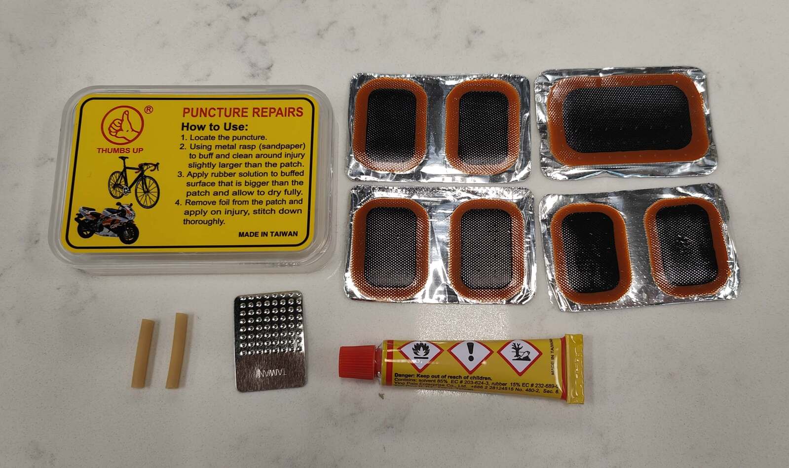 Thumbs Up Puncture Repair Kit