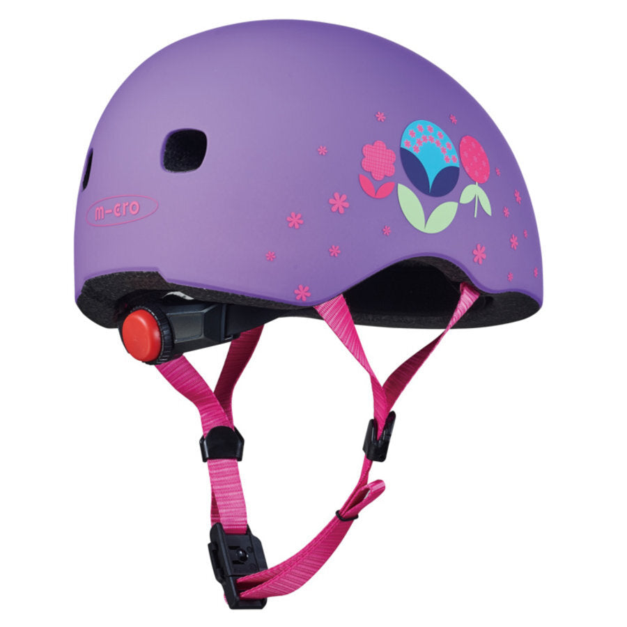 Micro Kids Helmet Floral [Size: Medium]
