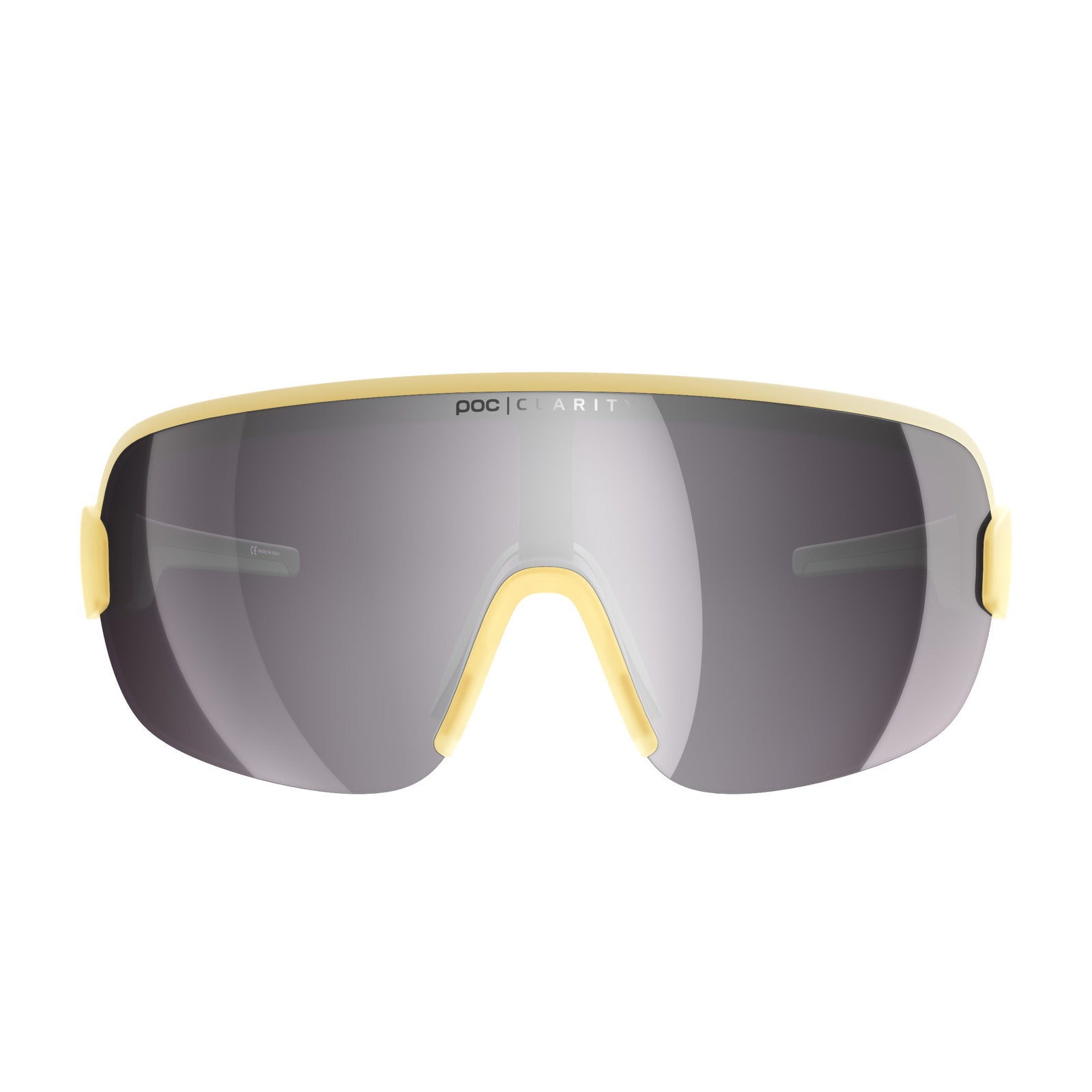 POC Aim Sunglasses [Frame Colour: Sulfur Yellow] [Lens Colour: Violet Silver]