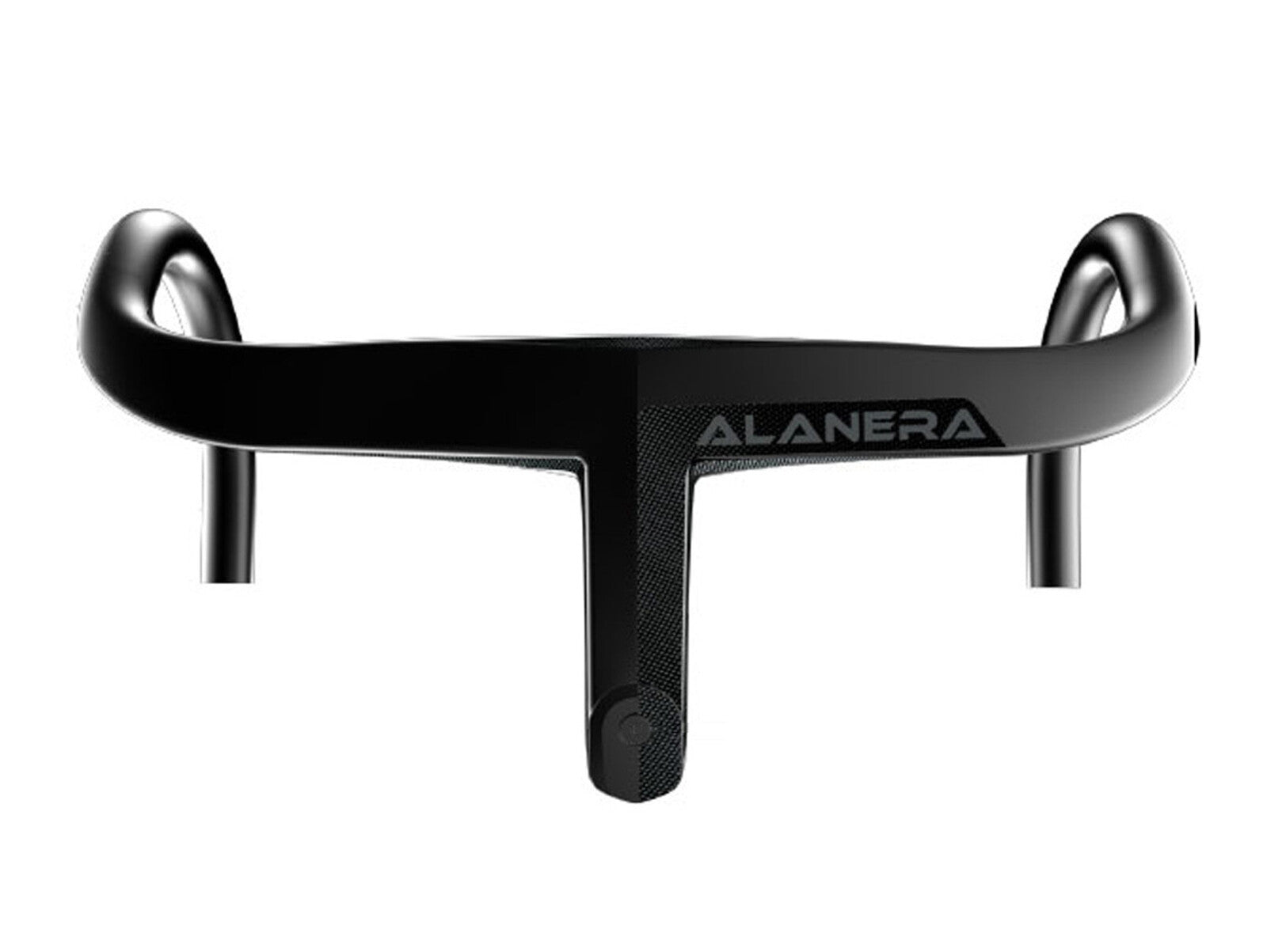 Deda Alanera DCR Integrated Carbon Handlebar - 420x90 - Polish on Black