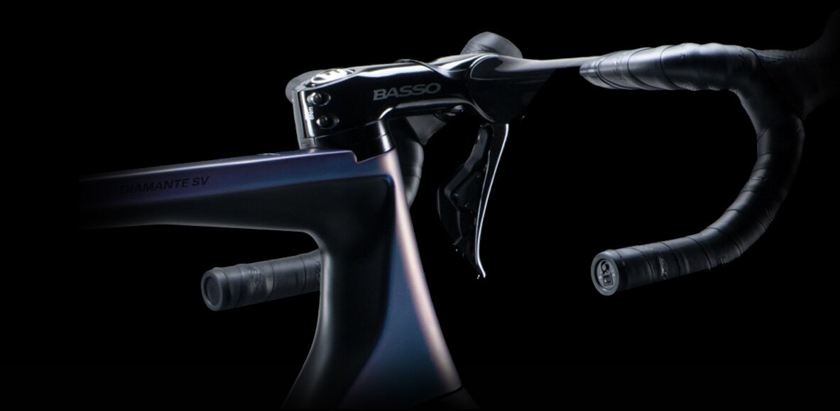 2021 Basso Diamante SV Disc Frameset - Black Camaleont - 51cm