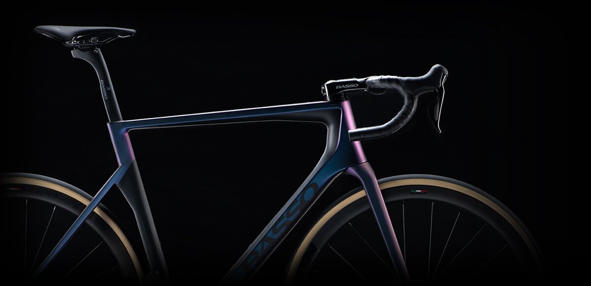 2021 Basso Diamante SV Disc Frameset - Black Camaleont - 51cm