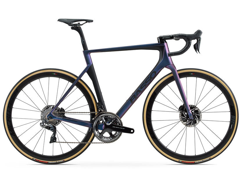 2021 Basso Diamante SV Disc Frameset - Black Camaleont - 51cm