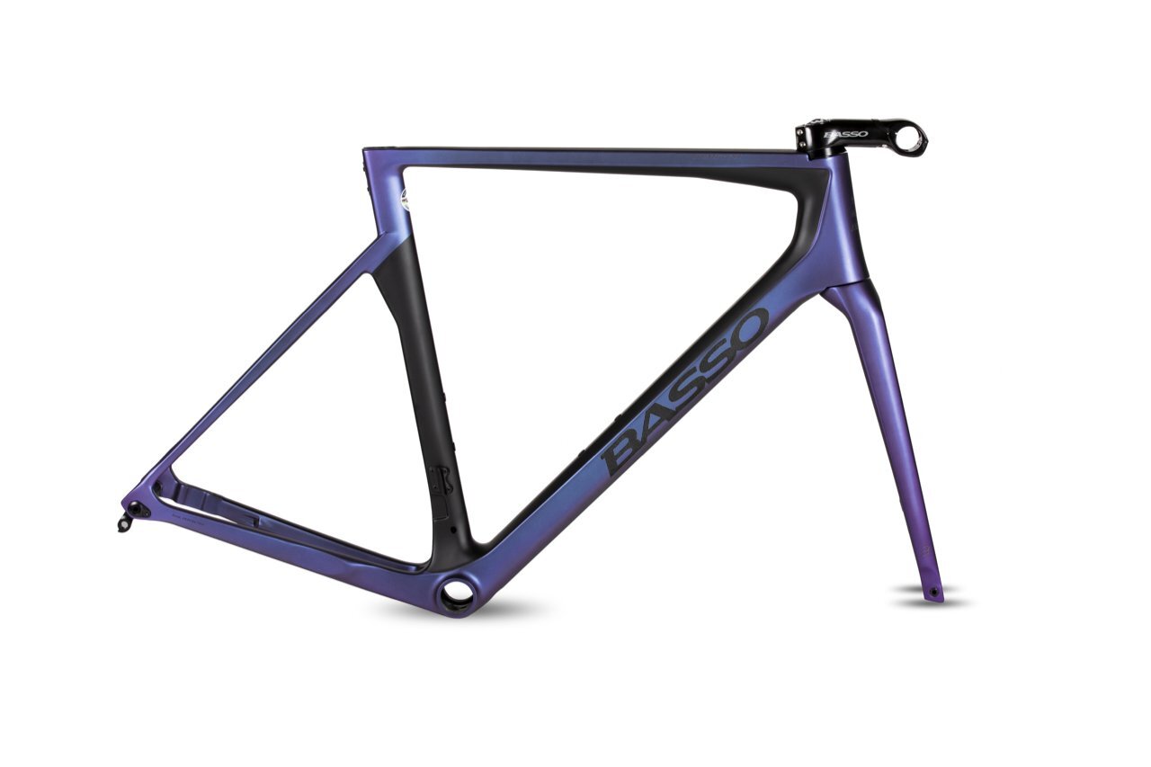 2021 Basso Diamante SV Disc Frameset - Black Camaleont - 51cm