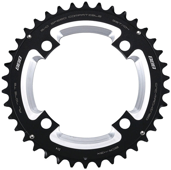 BBB MTB Gear Chainrings - 2x10 Speed SRAM XX 104PCD 38T