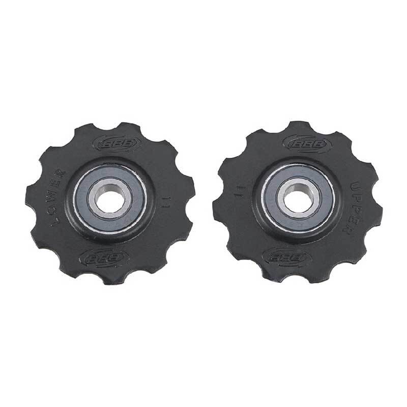 BBB Roller Boys 11T Ceramic Shimano SRAM Campagnolo Pulley Wheels Black