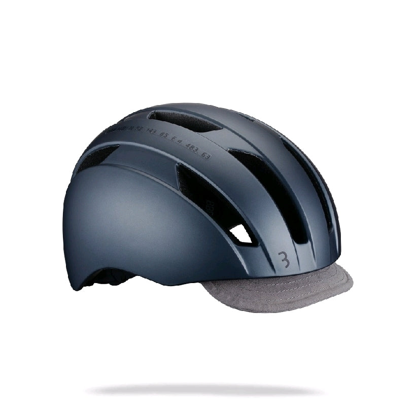 BBB Metro Cycling Helmet [Colour: Matt Dark Grey] [Size: Medium (55-58cm)]