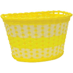 Oxford Junior Woven Basket Yellow
