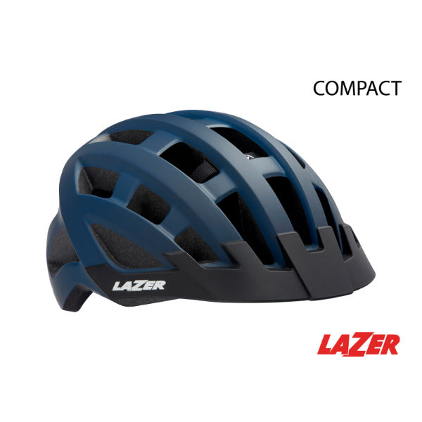 Lazer Compact Helmet [Colour: Matte Dark Blue] [Size: Unisize (54-61cm)]
