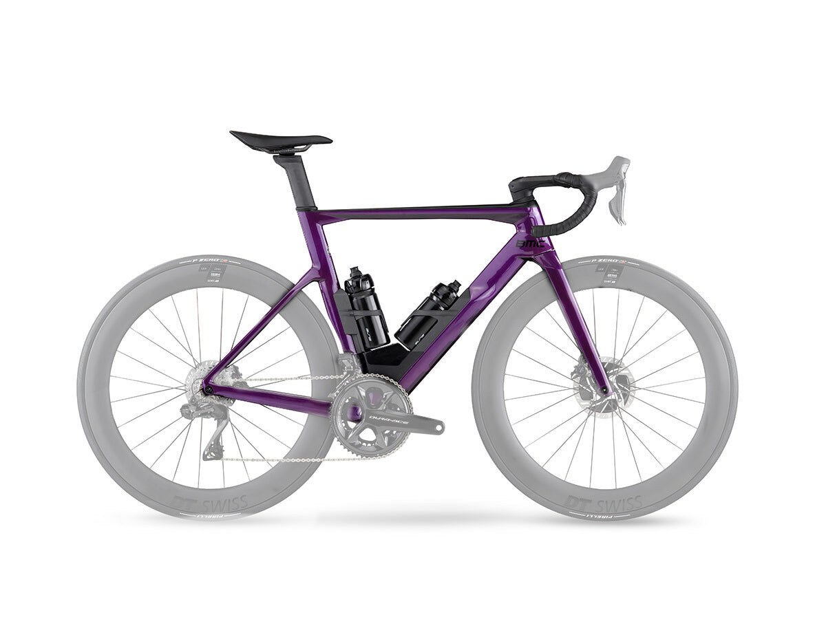 2022 BMC Timemachine 01 Road ONE Aero Road Bike Frameset Only [Colour: Purple/Black/Carbon] [Size: M (54cm)]